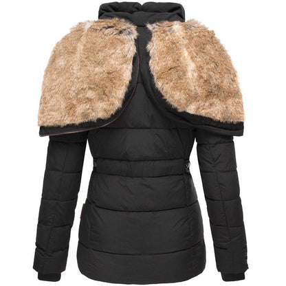 Manteau Hiver Chloé™ - Style Intemporel, Fourrure Douce